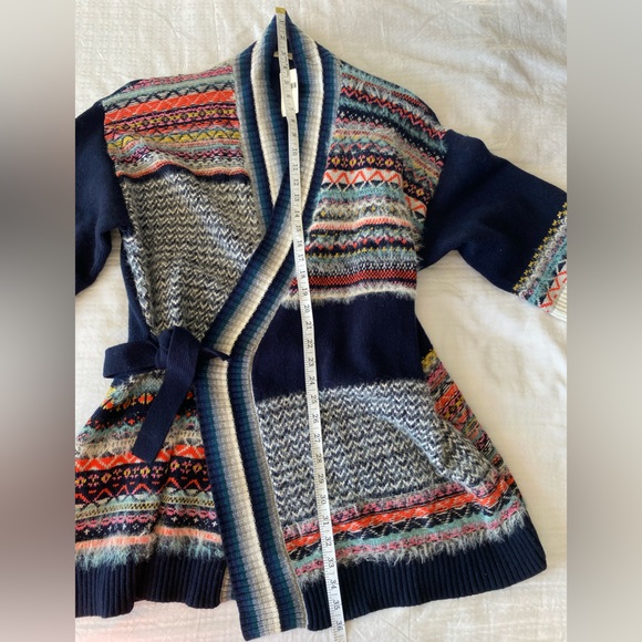 Anthropologie Sleeping On Snow Kimono Cardigan - Picture 8 of 16